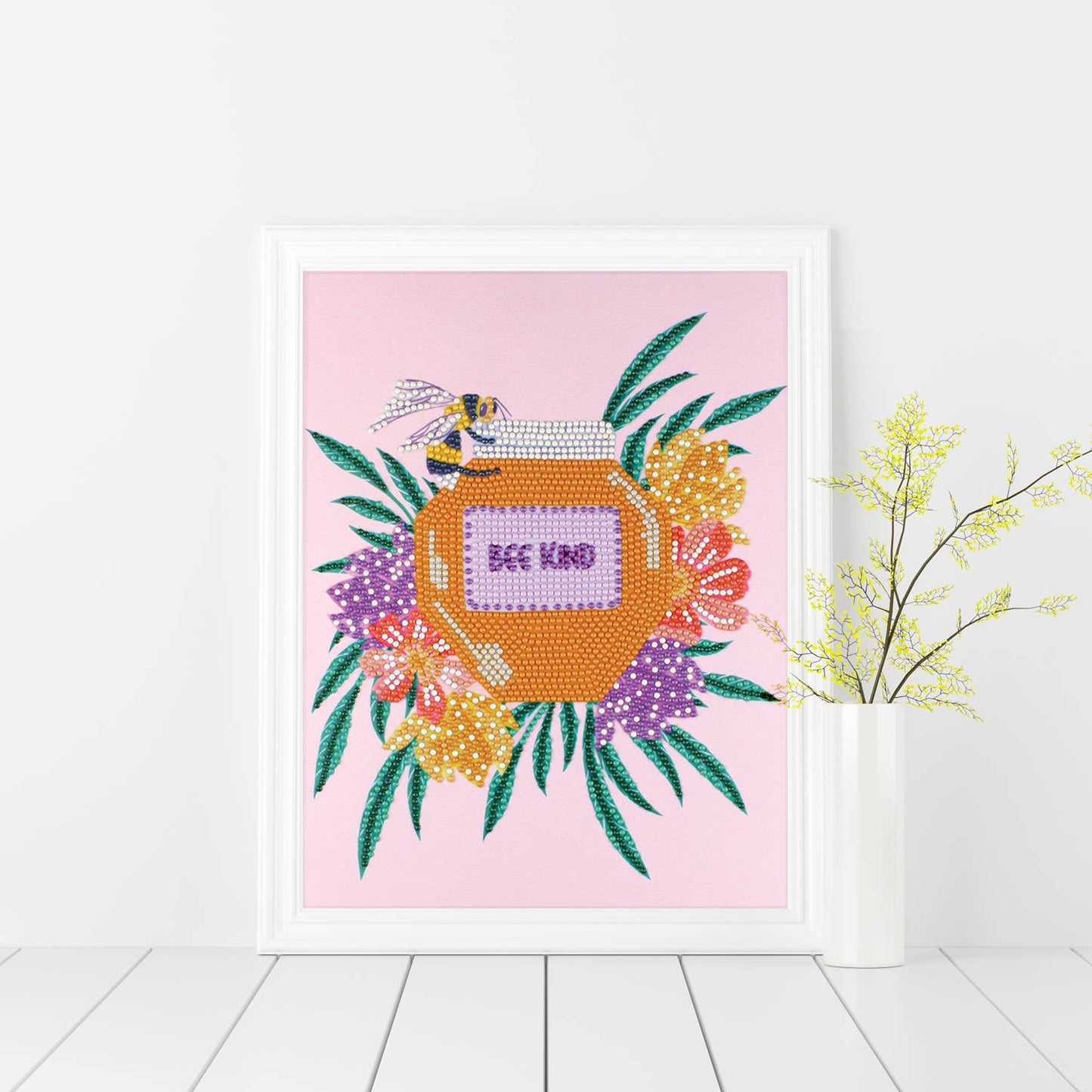 Honey Bee Kind Diamond Painting Kit: 01 Multi