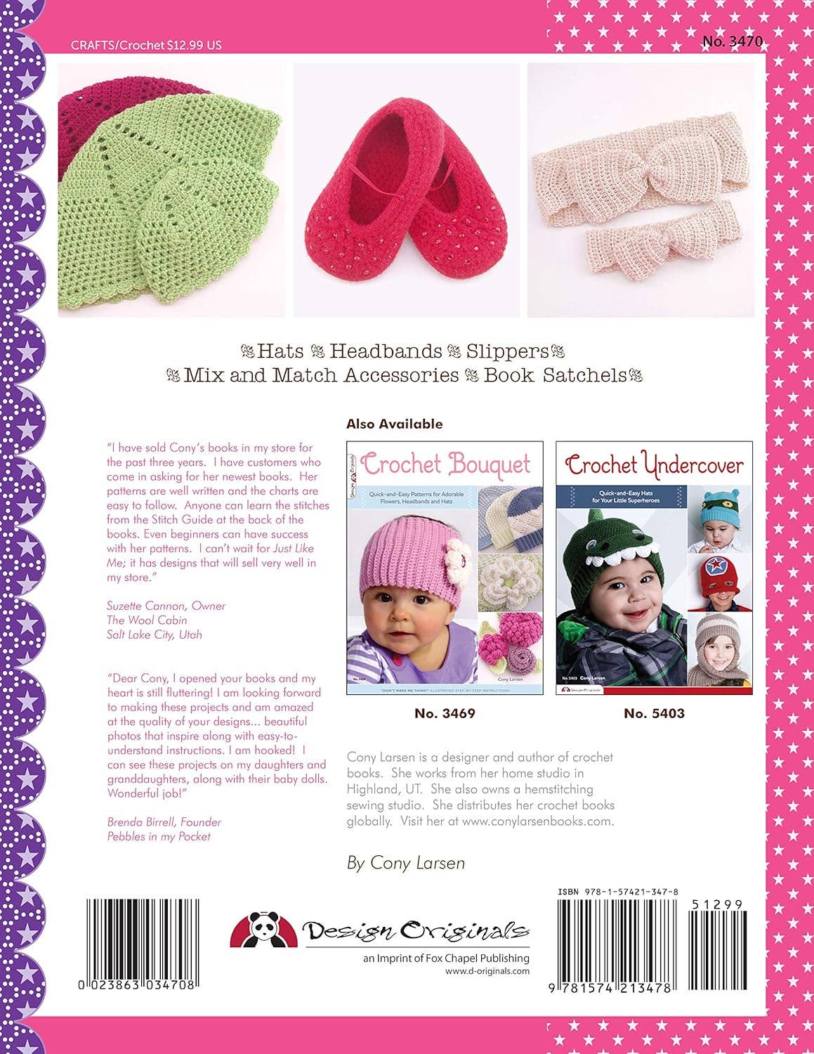 Just Like Me Crochet Patterns -Projects for Girls &18" Dolls