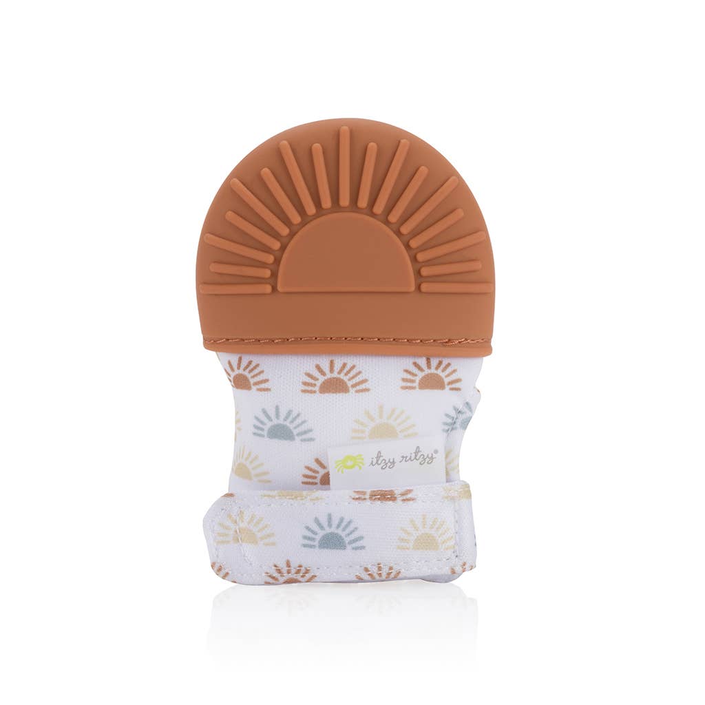 Itzy Mitt™ Silicone Teething Mitts: Cactus