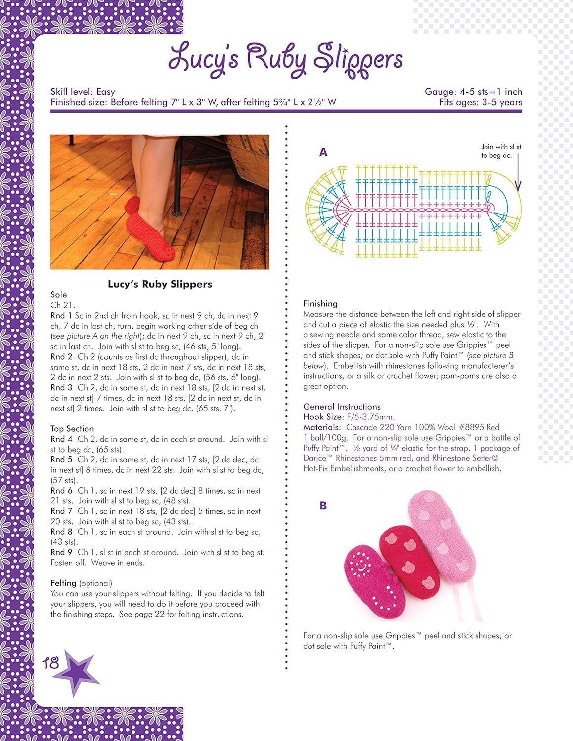 Just Like Me Crochet Patterns -Projects for Girls &18" Dolls