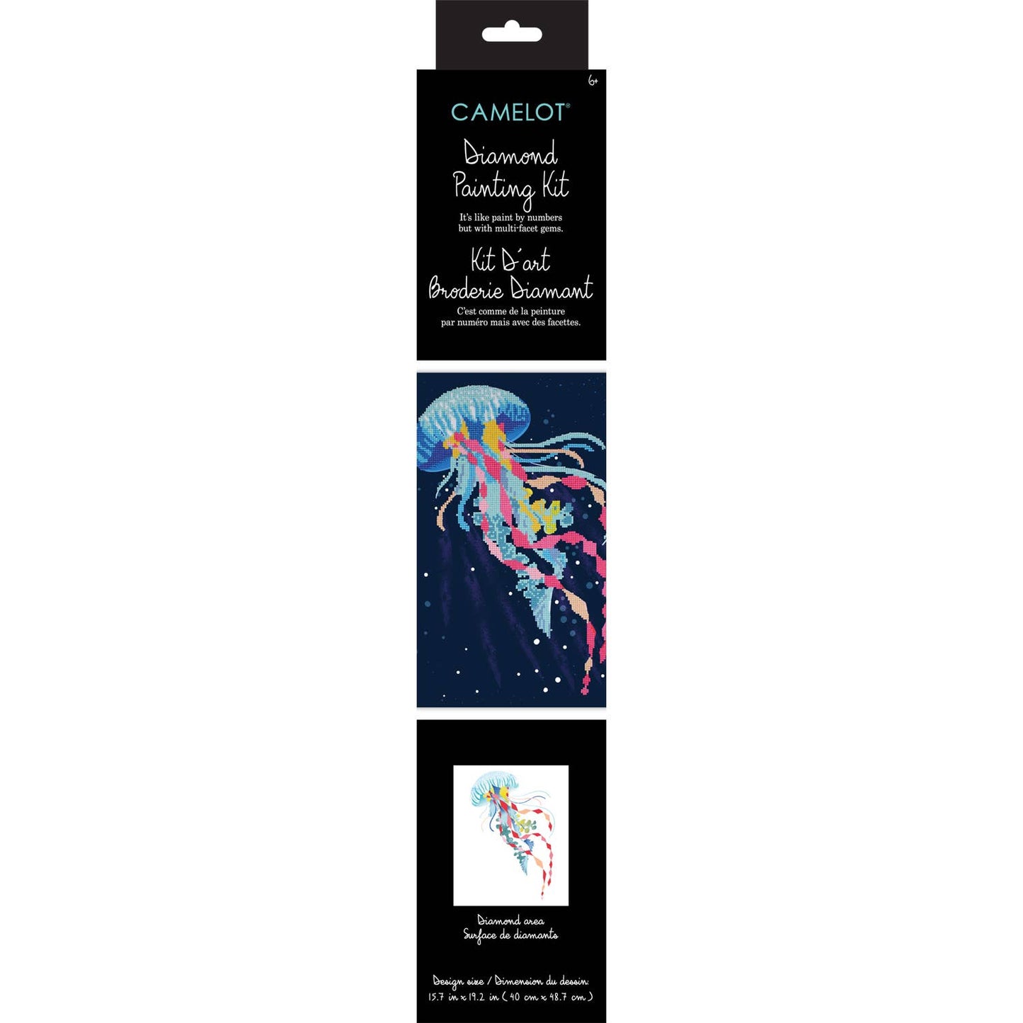 Vibrant Ocean Diamond Painting Kit: 01 Multi