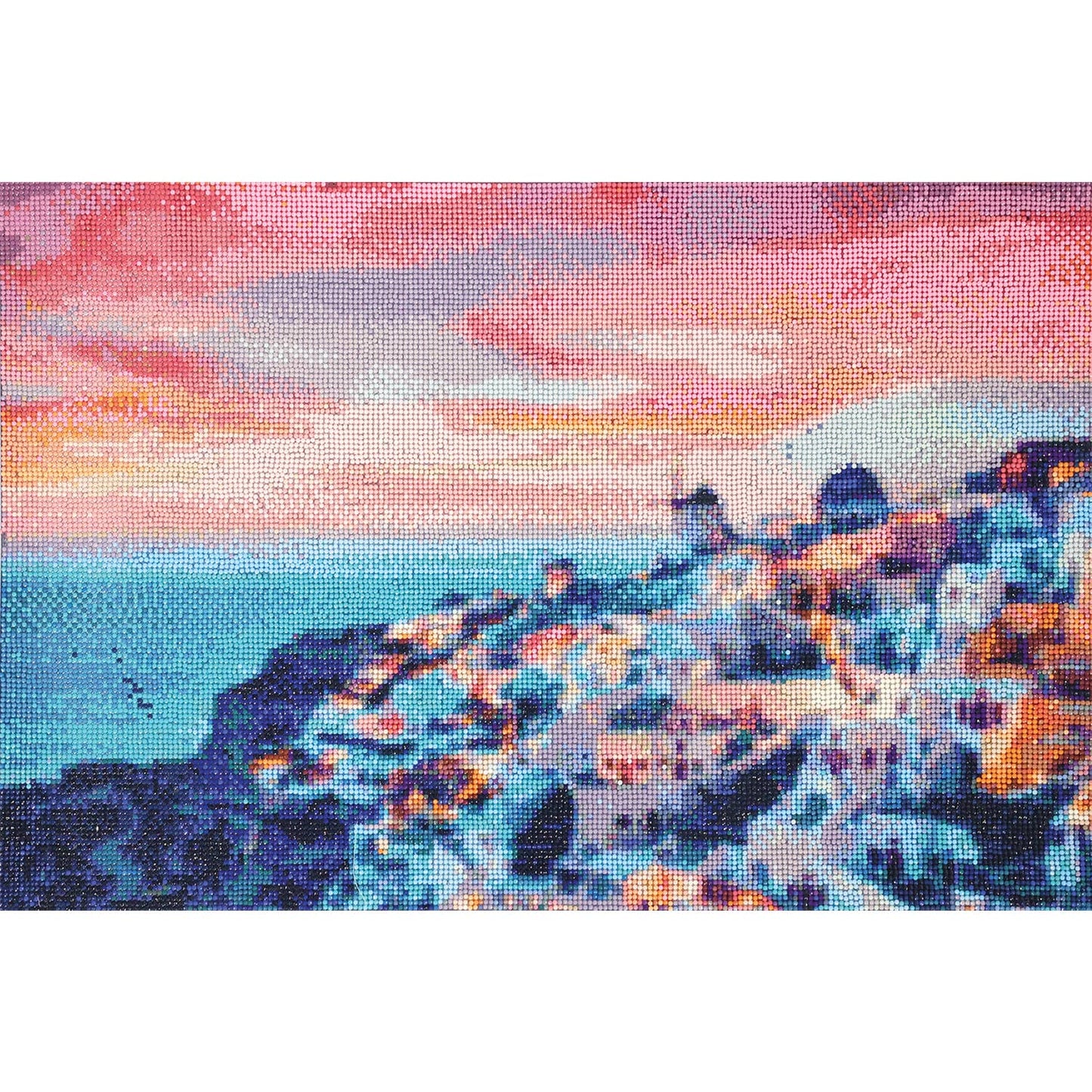 Blushed Santorini Diamond Painting Kit: 01 Multi