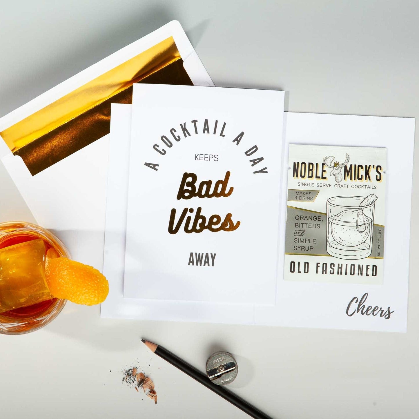 A Cocktail A Day Card