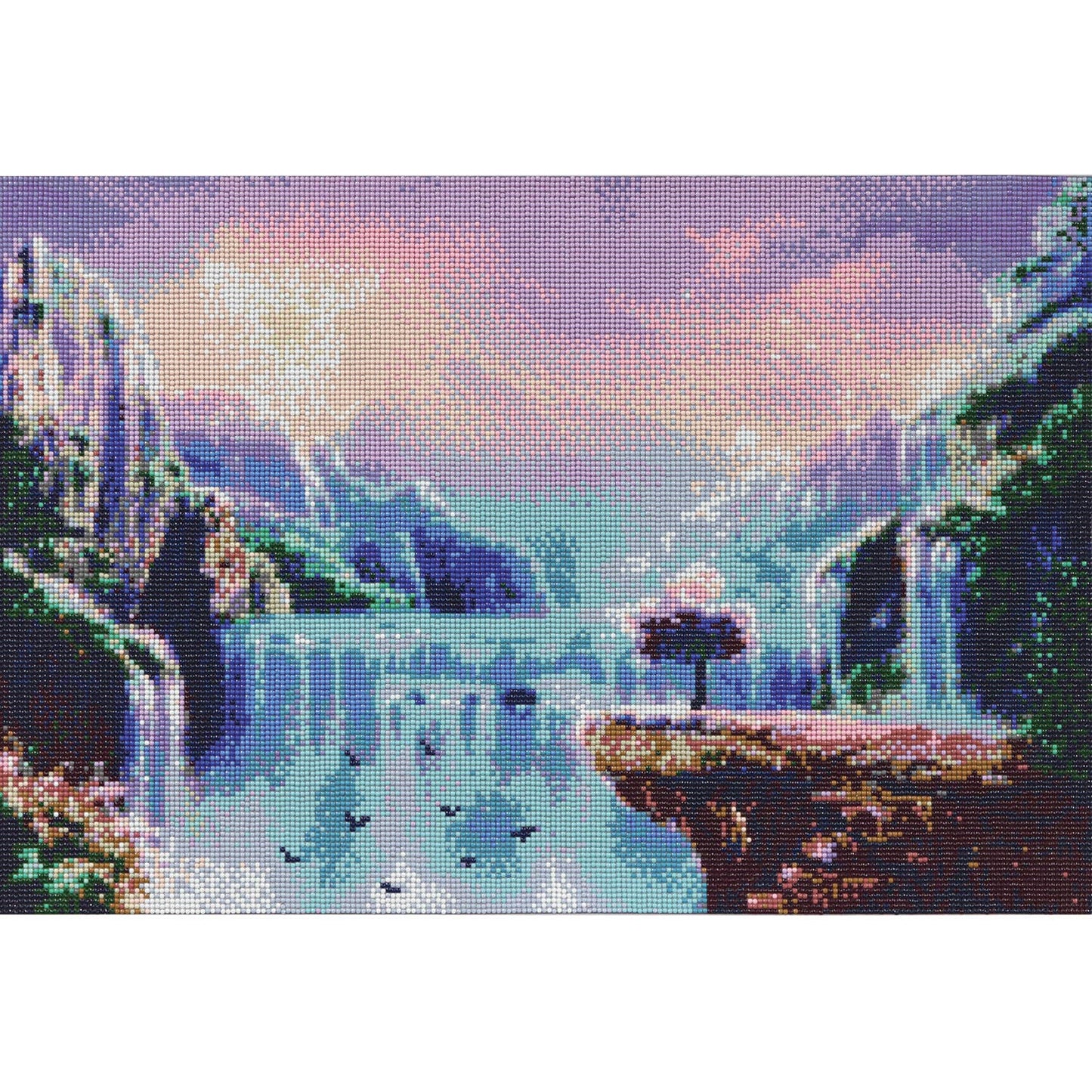 Waterfall Diamond Painting Kit: 01 Multi