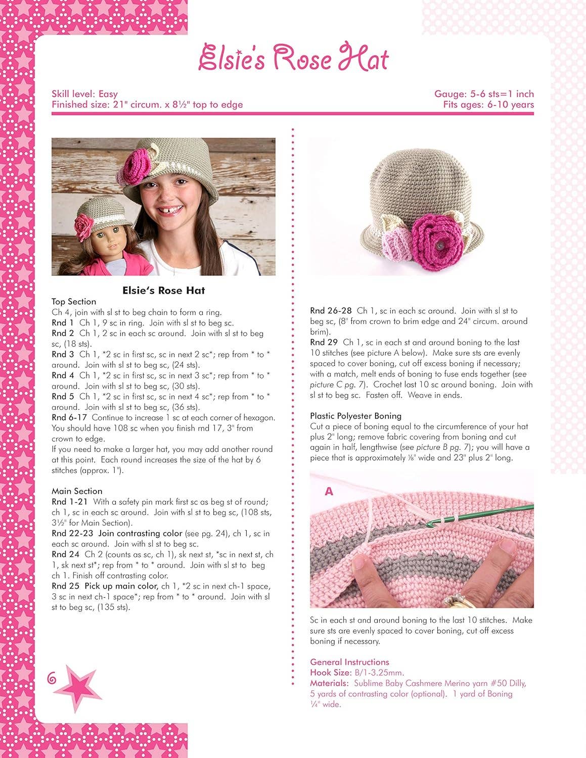 Just Like Me Crochet Patterns -Projects for Girls &18" Dolls
