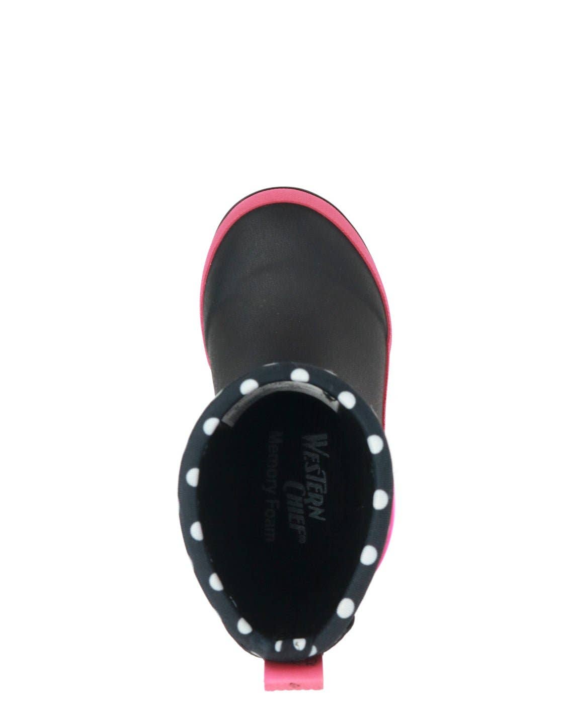 Kids Youth Chloe Dot Neoprene Cold Weather Boot - Black: Navy / 2 Little Kid