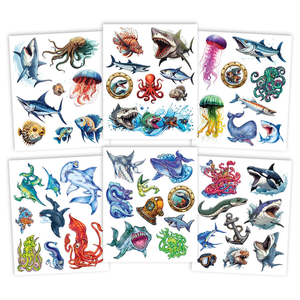 Dangers of the Deep Tattoo Kit
