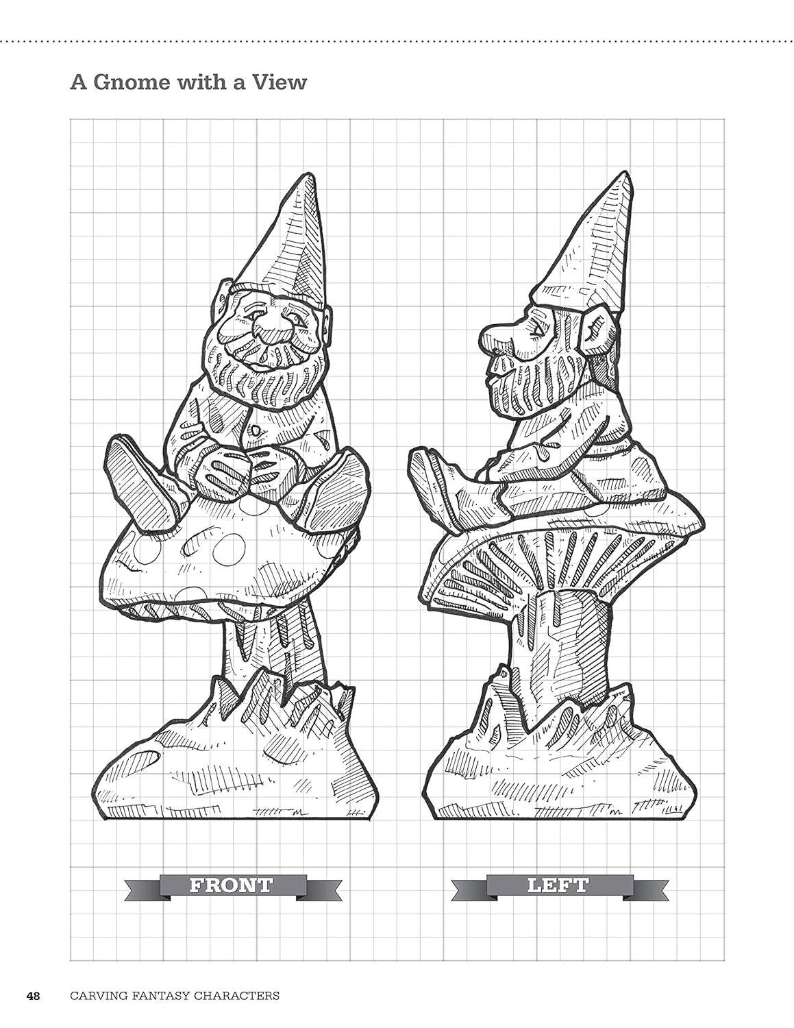Carving Fantasy Characters - Patterns for15 Projects
