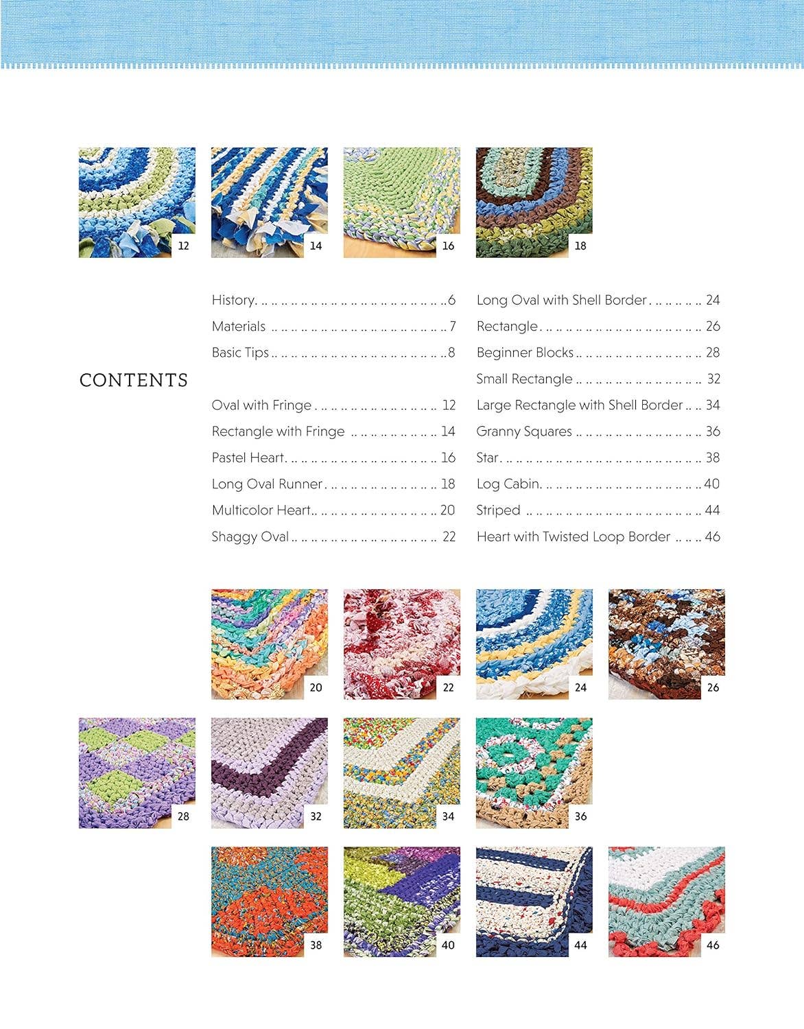 Rag Rugs, 2nd Edition - 16 Easy Crochet Projects to Make