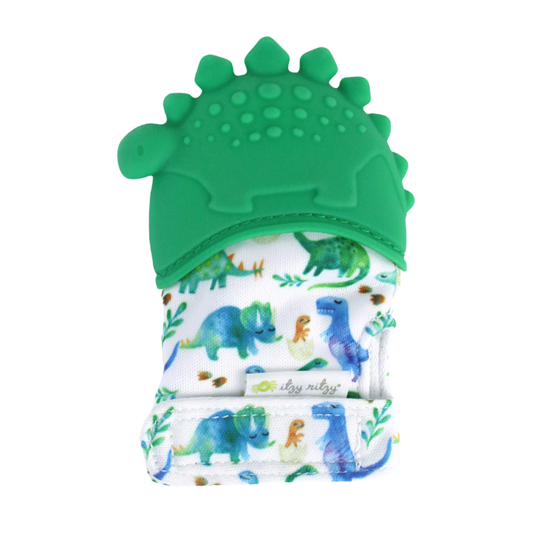 Itzy Mitt™ Silicone Teething Mitts: Cactus