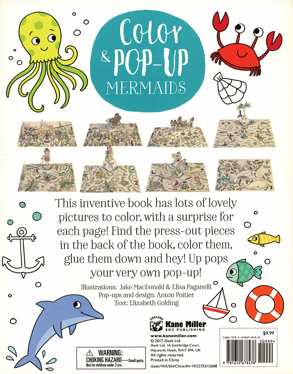 Color & Pop-Up: Mermaids