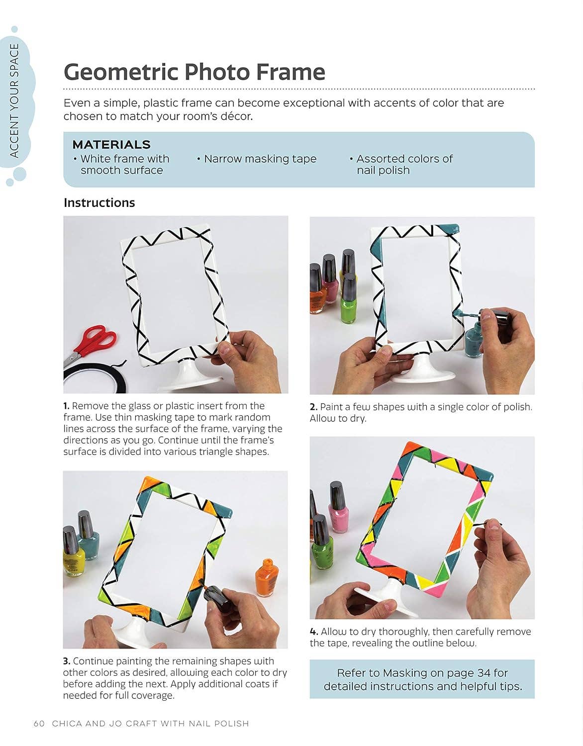 Chica and Jo Craft with Nail Polish - 20+ Easy Projects