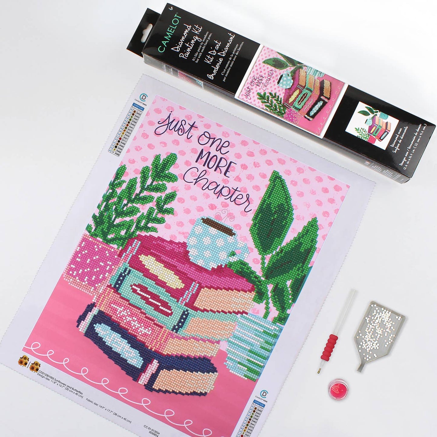 It's a Bookish Life Diamond Painting Kit: 01 Multi