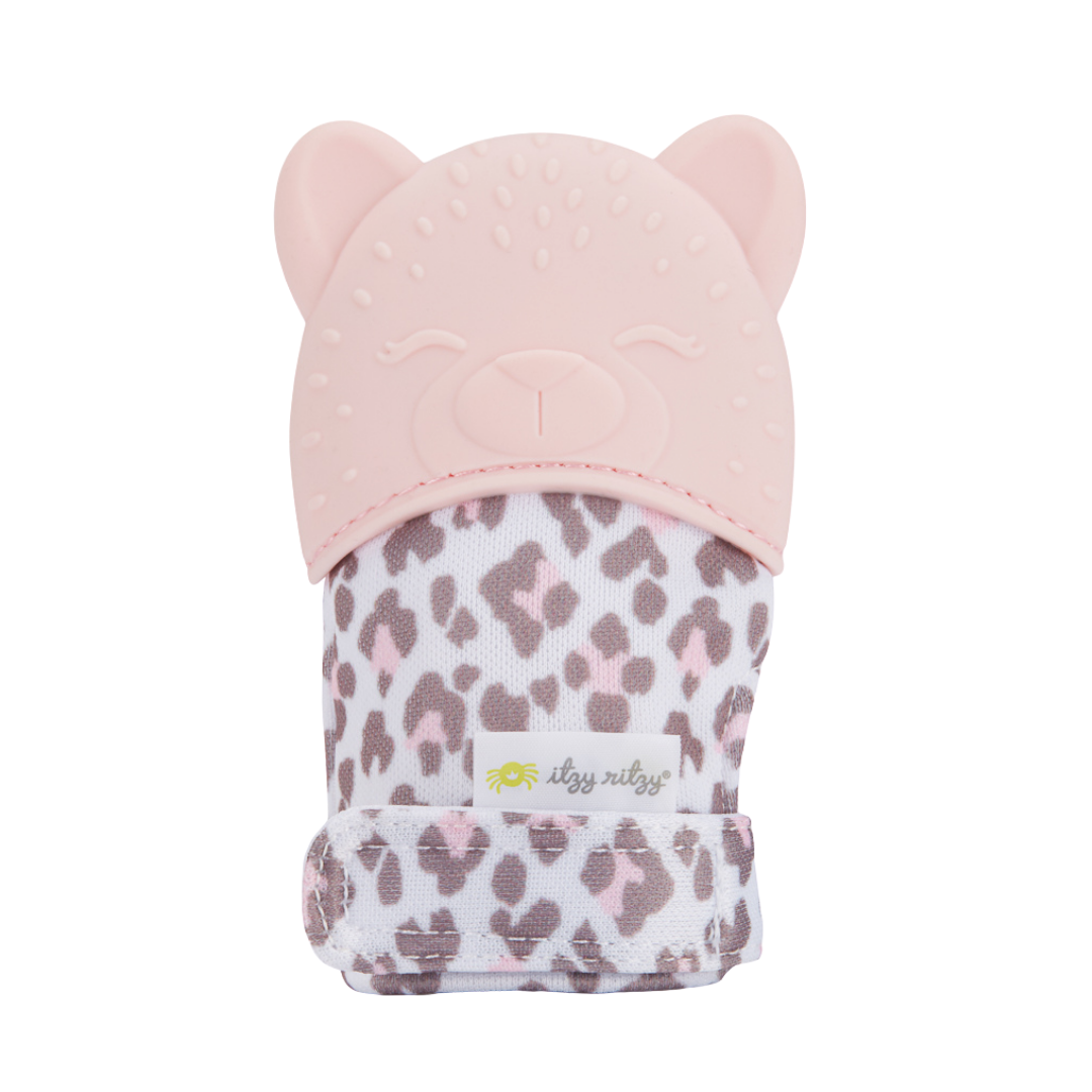 Itzy Mitt™ Silicone Teething Mitts: Cactus