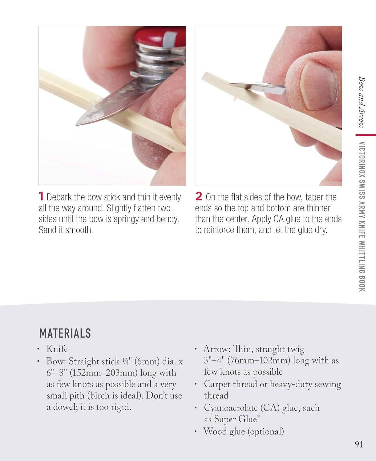 Victorinox Swiss Army Knife Whittling Book, Gift Edition