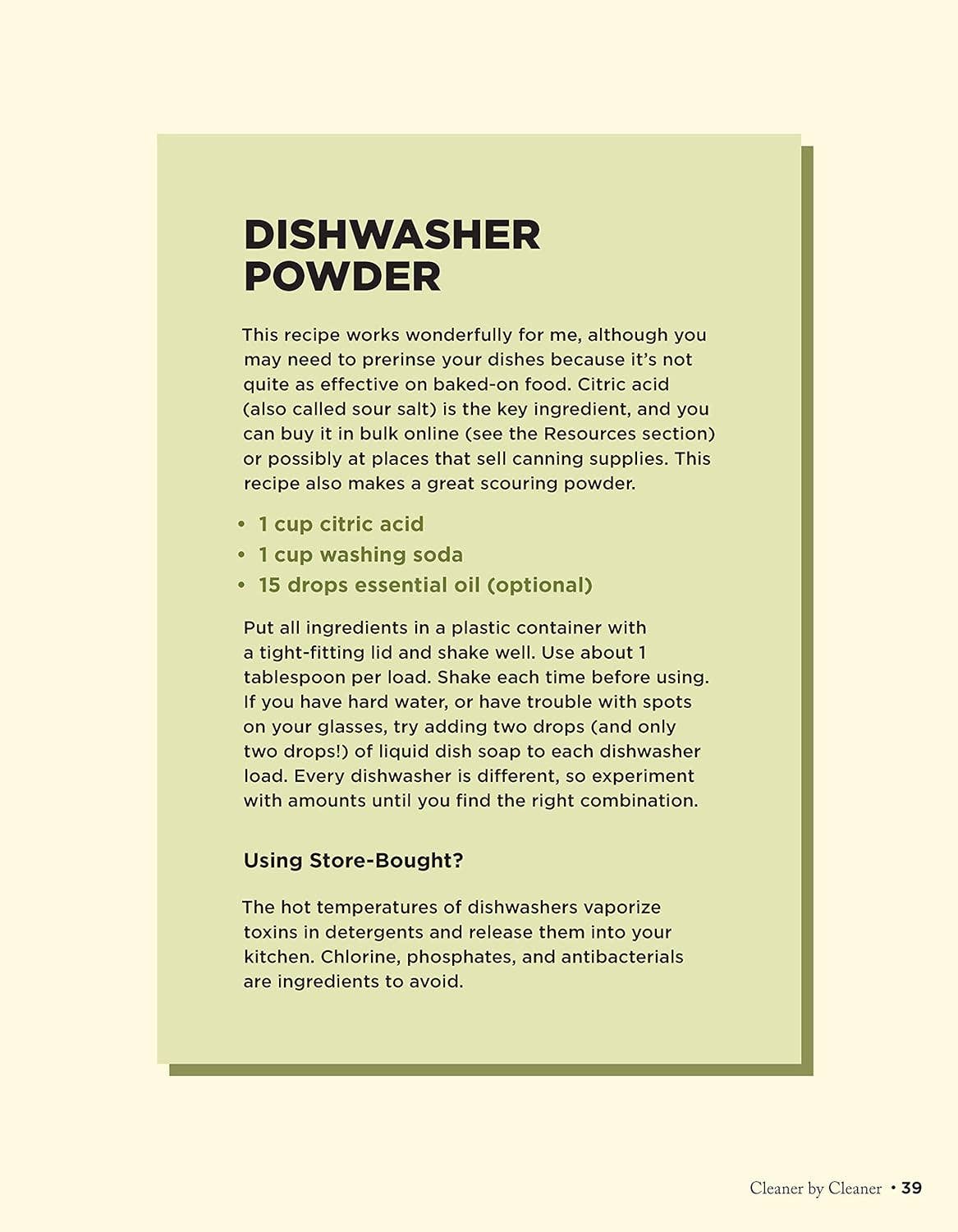 Green Clean - Natural Cleaning Solutions for Every Room