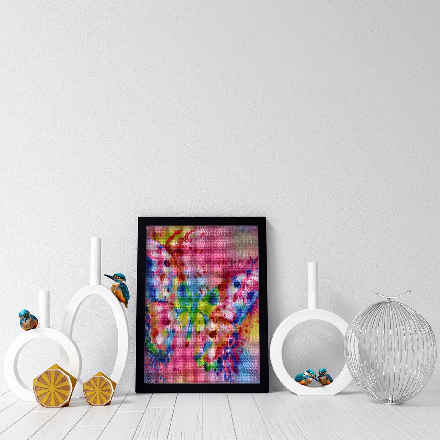 Butterfly Imprint Diamond Painting Kit: 01 Multi