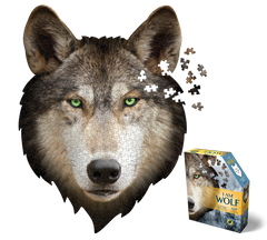 I AM WOLF 550 pc Puzzle by Madd Capp