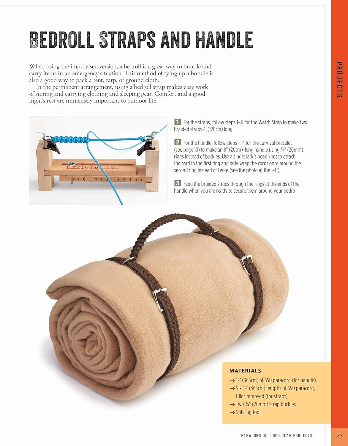 Paracord Outdoor Gear Projects - DIY Book