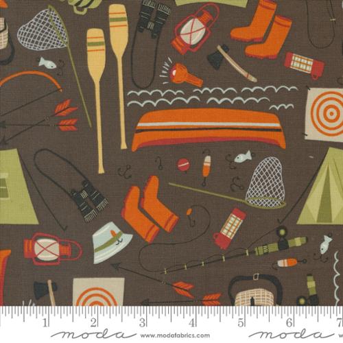 The Great Outdoors Bark 20882 21 Moda Camping Gear Novelty Camping