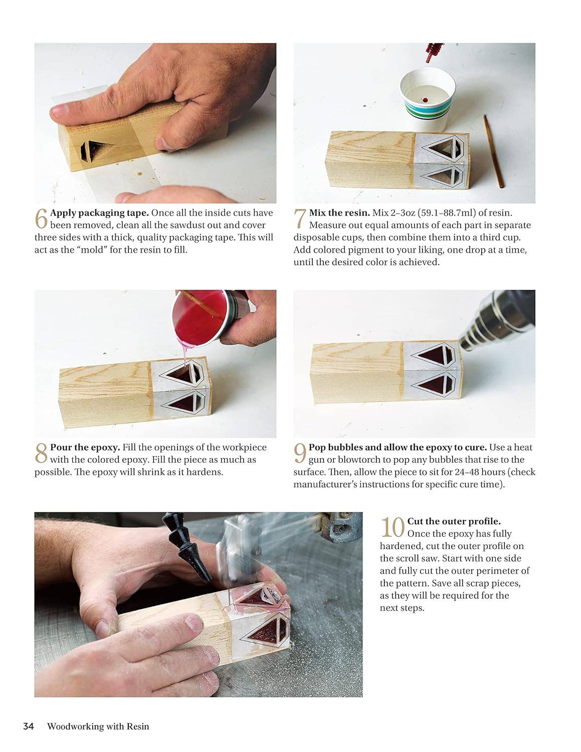Woodworking With Resin - Tips, Techniques and Projects