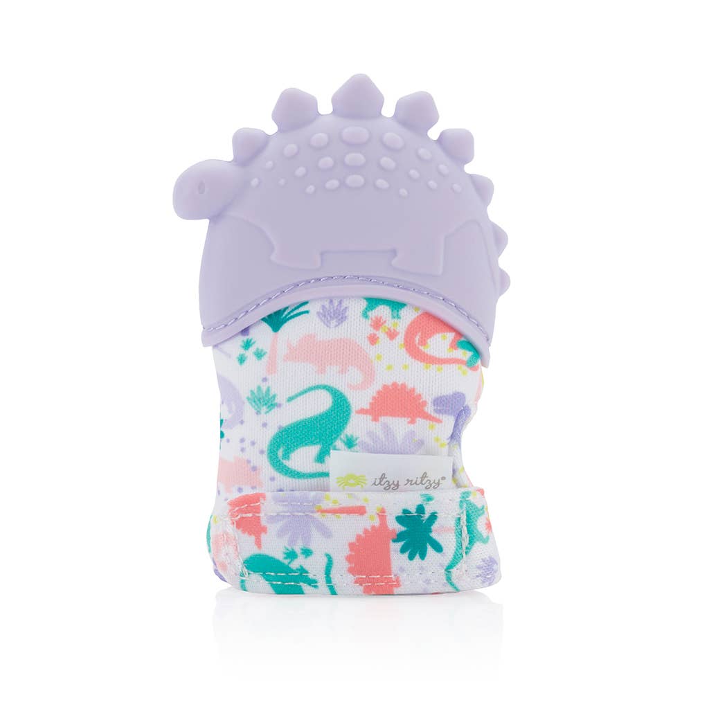 Itzy Mitt™ Silicone Teething Mitts: Cactus