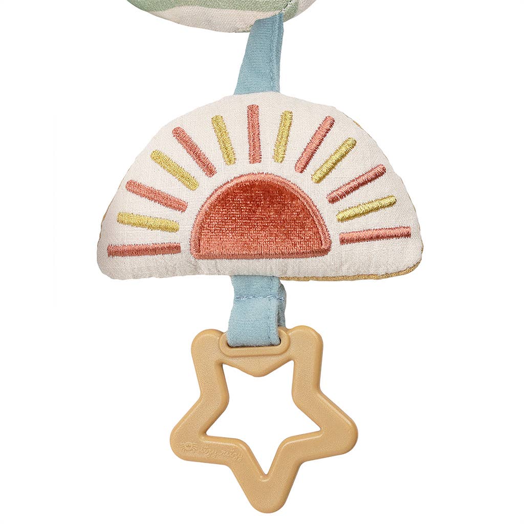 *NEW* Itzy Bitzy Spiral Car Seat Activity Toy: High Contrast