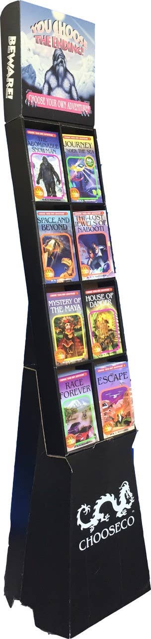 Prepacked Floor Display of Children's Books