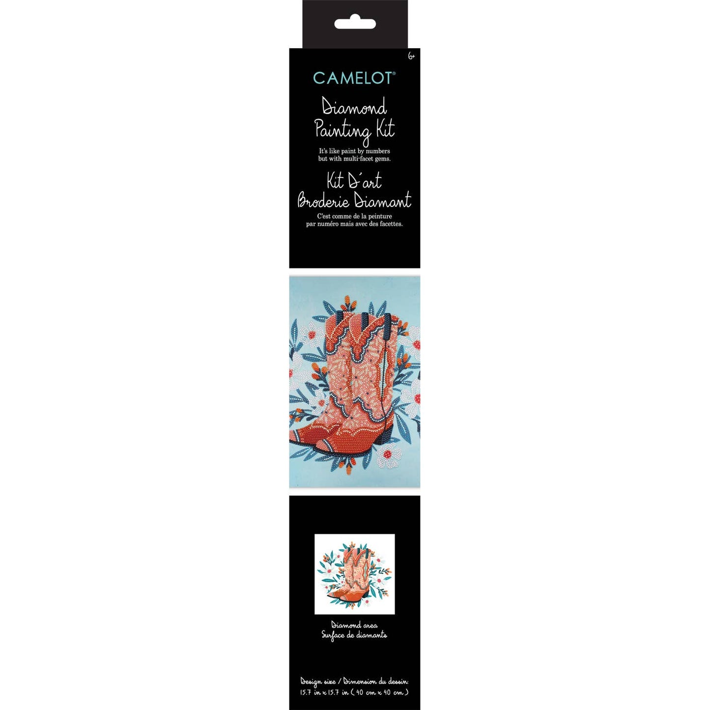 Footloose and Fancy Free Diamond Painting Kit: 01 Multi