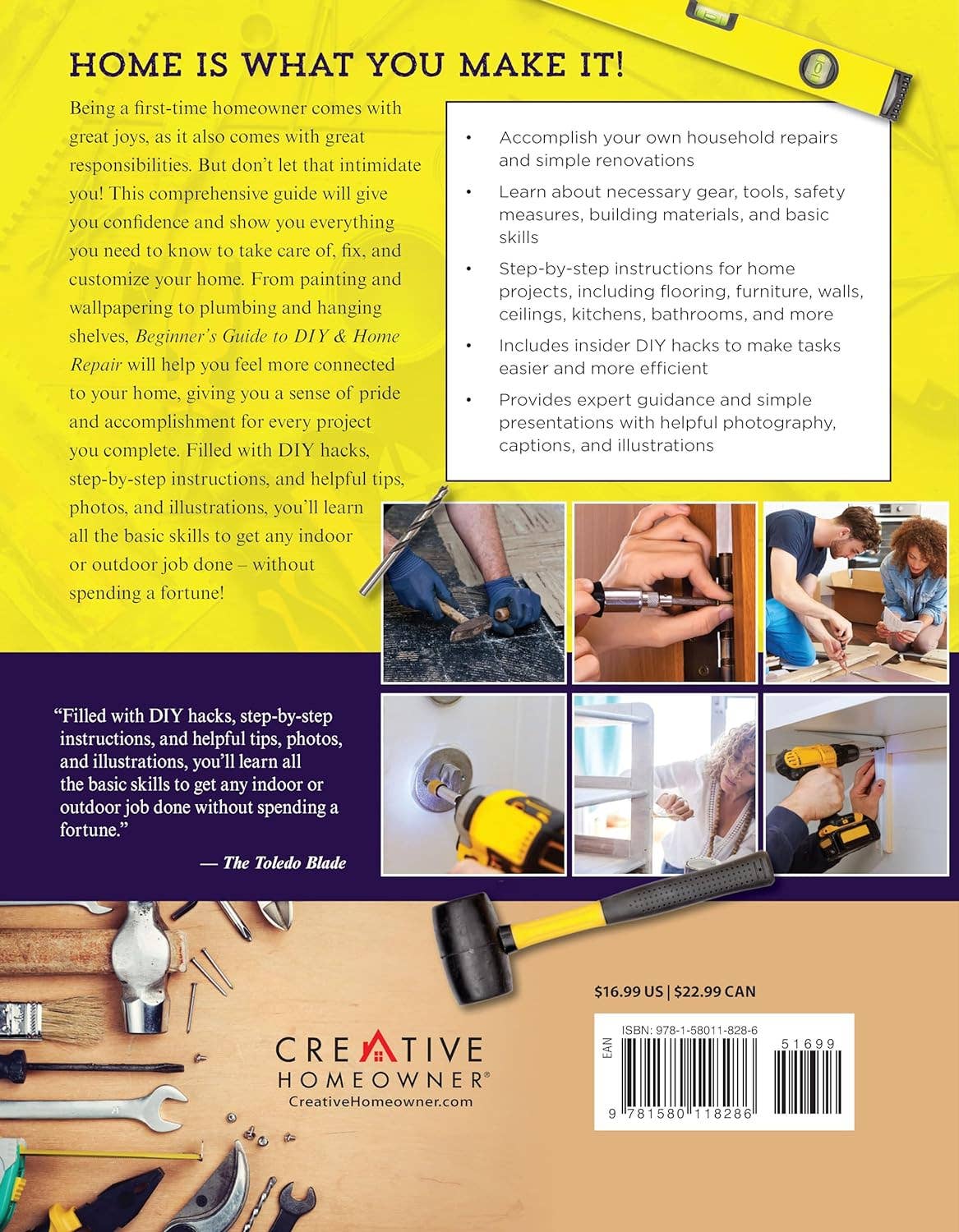 Beginner's Guide to DIY & Home Repair -For the First Timer's