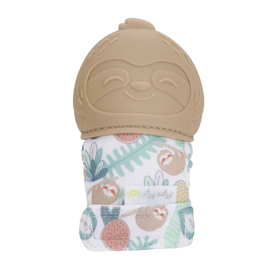 Itzy Mitt™ Silicone Teething Mitts: Cactus