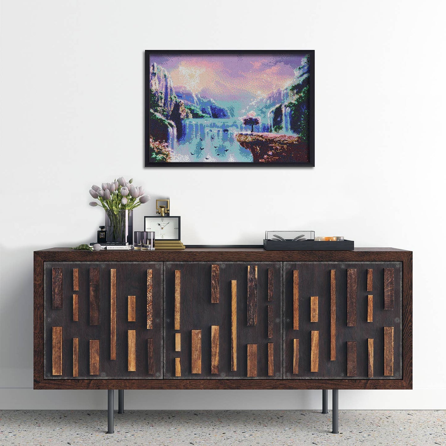 Waterfall Diamond Painting Kit: 01 Multi