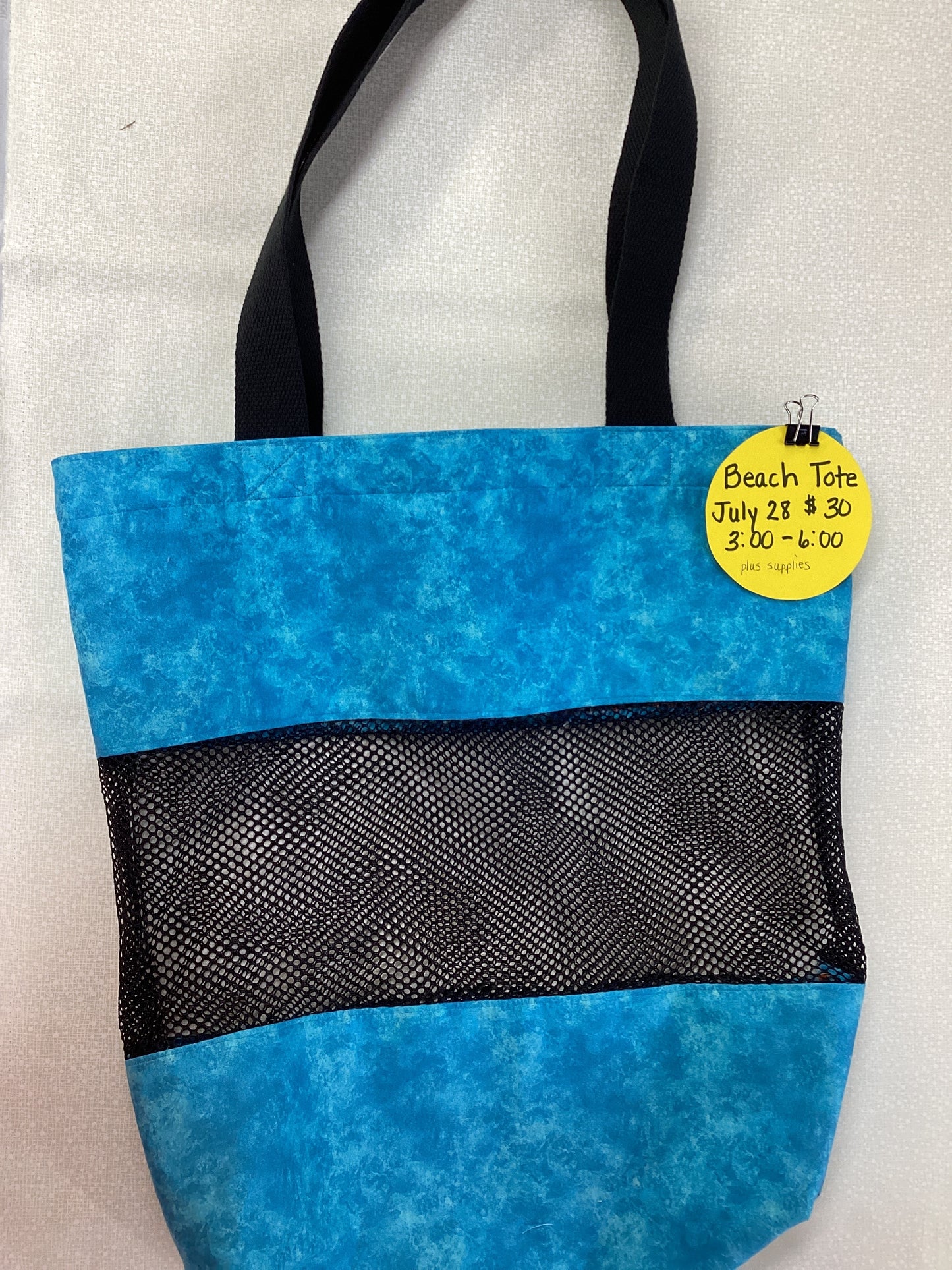 Beach Tote Sewing Class