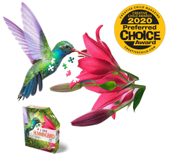 I AM HUMMINGBIRD 300 pc Puzzle by Madd Capp