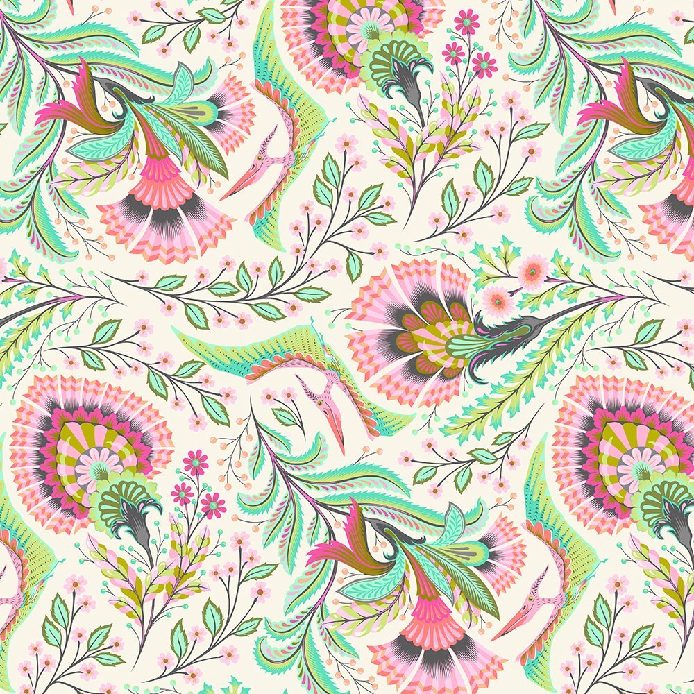 ROAR! - Wing It- Blush Tetradactyl- PWTP225.BLUSH - Tula Pink Roar