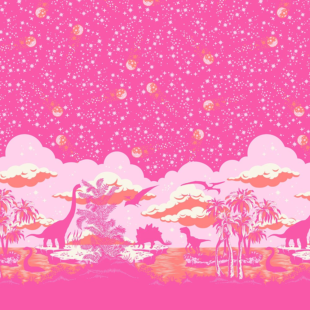 ROAR! - METEOR SHOWERS- BLUSH- Tula Pink — PWTP226