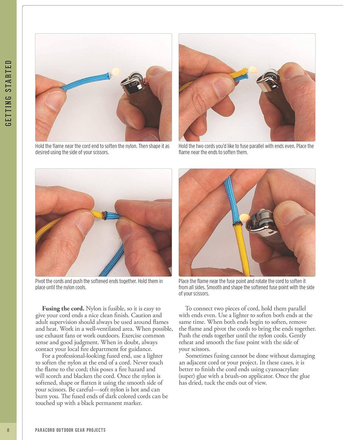 Paracord Outdoor Gear Projects - DIY Book