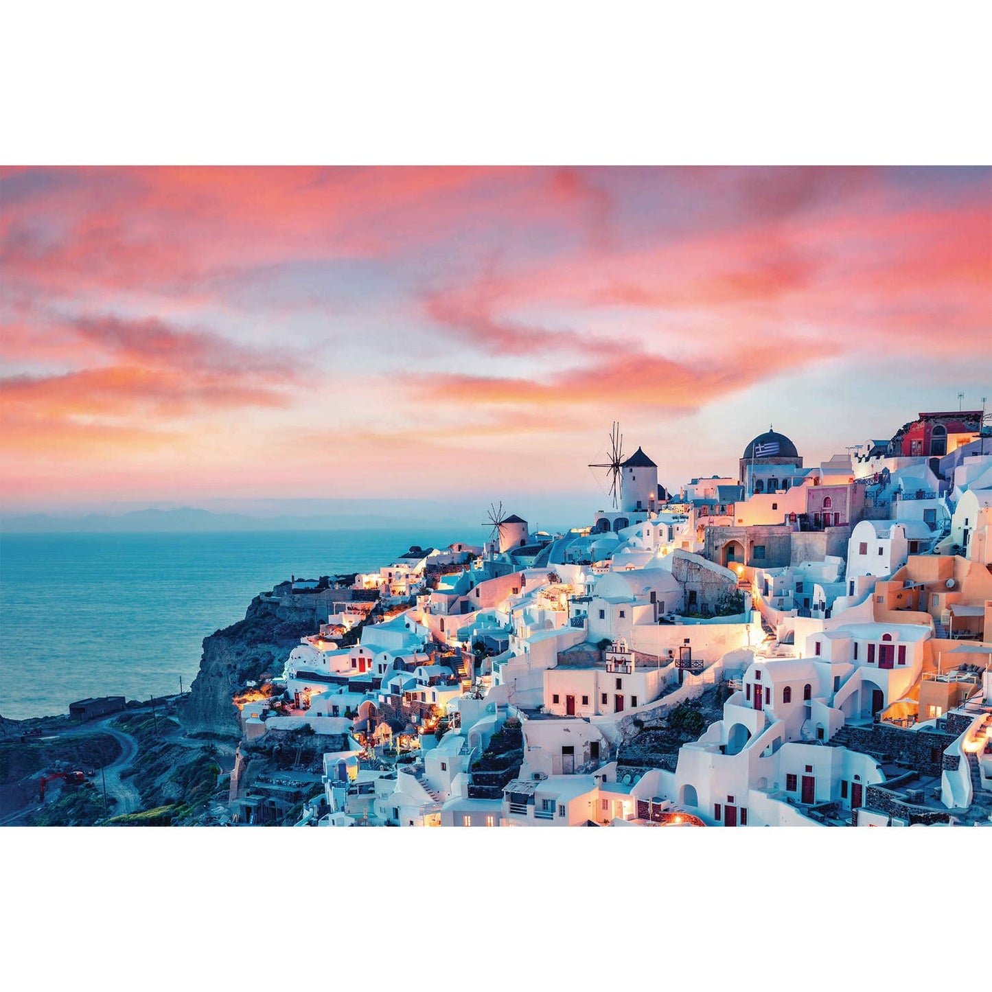 Blushed Santorini Diamond Painting Kit: 01 Multi