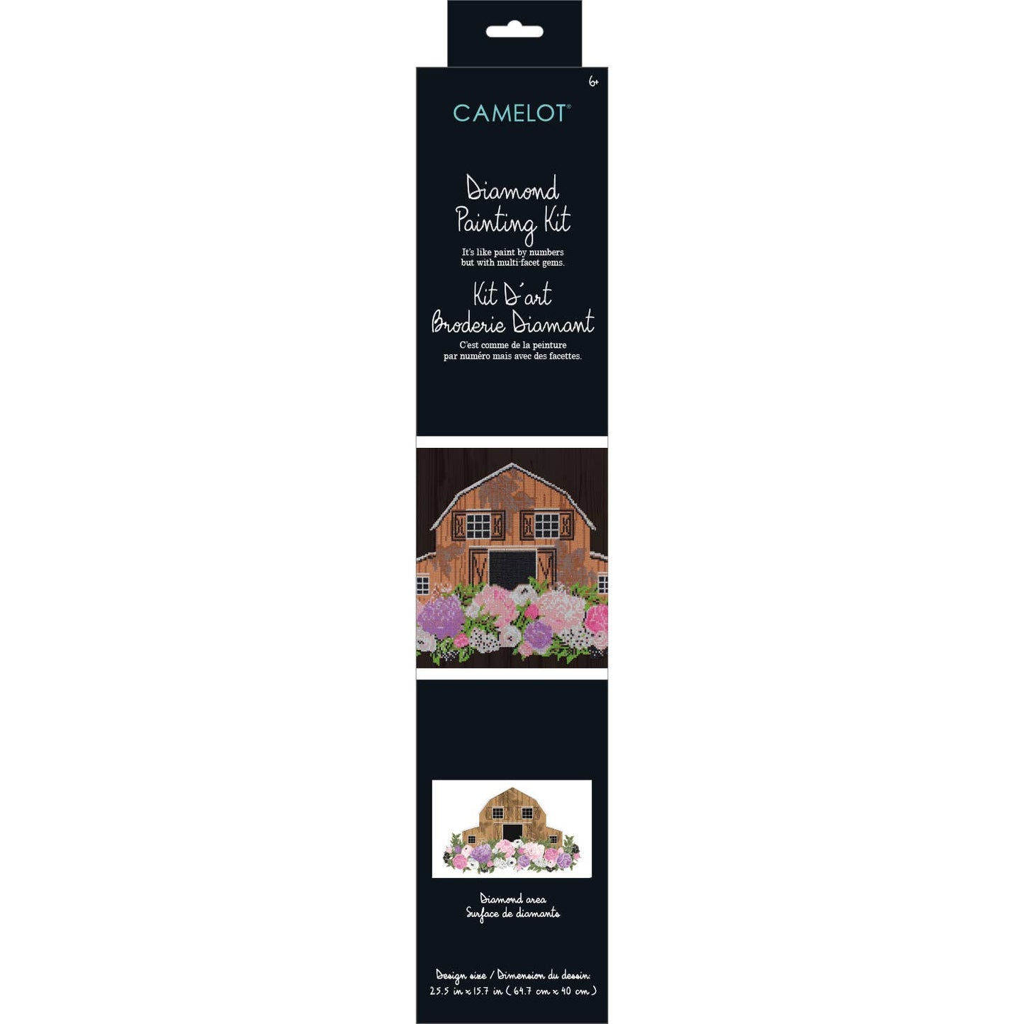 Cozy Farm Diamond Painting Kit: 01 Multi