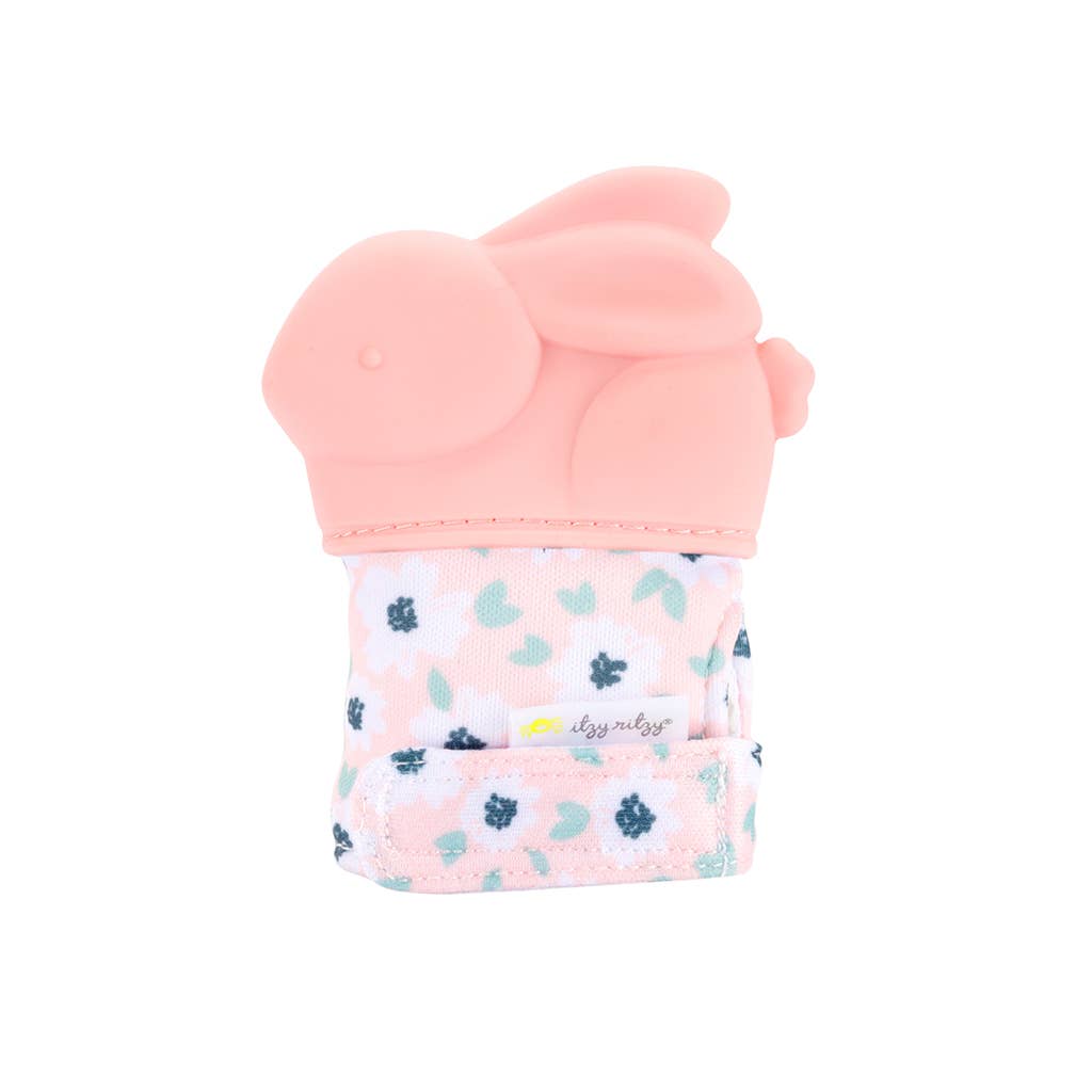 Itzy Mitt™ Silicone Teething Mitts: Cactus