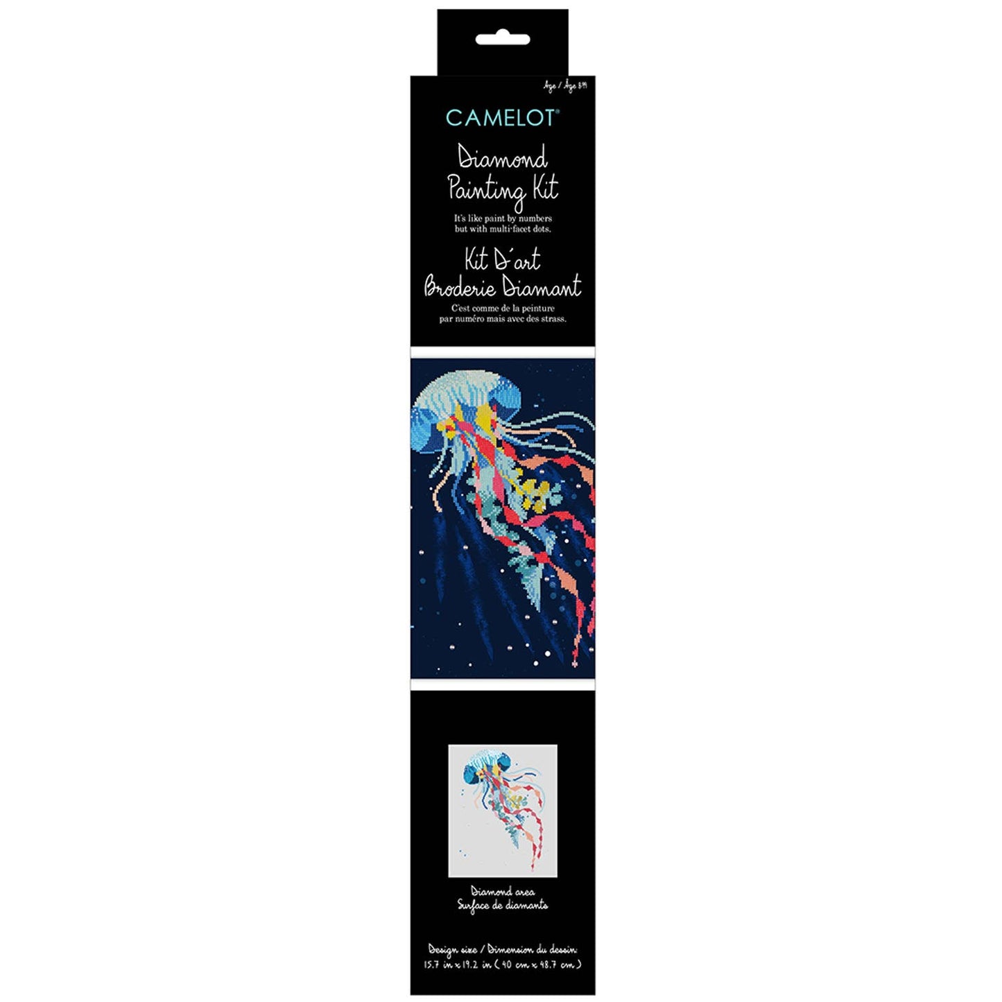 Vibrant Ocean Diamond Painting Kit: 01 Multi