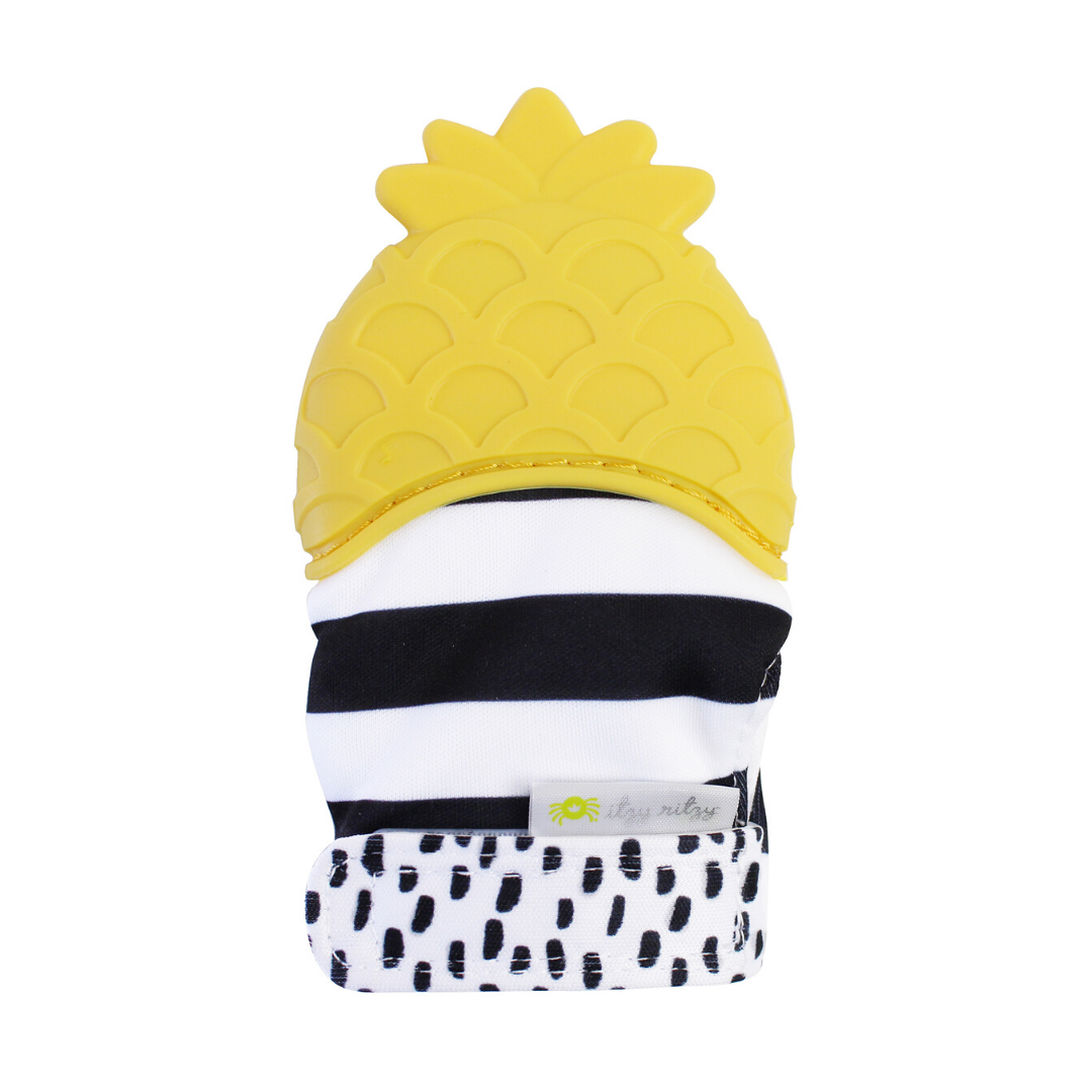 Itzy Mitt™ Silicone Teething Mitts: Cactus