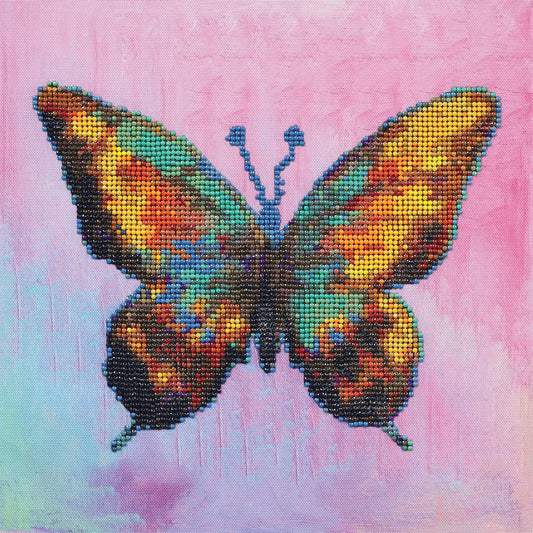 Pretty Butterfly Diamond Painting Kit: 01 Multi