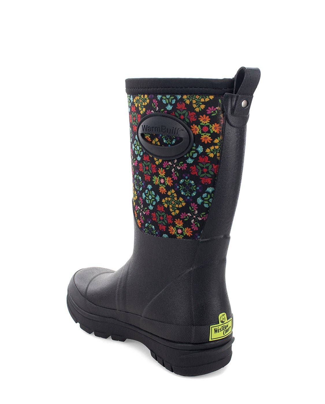 Women's Jewel Neoprene Faux Fur Mid Cold Weather Boot - Black: Black / 10 US Womens
