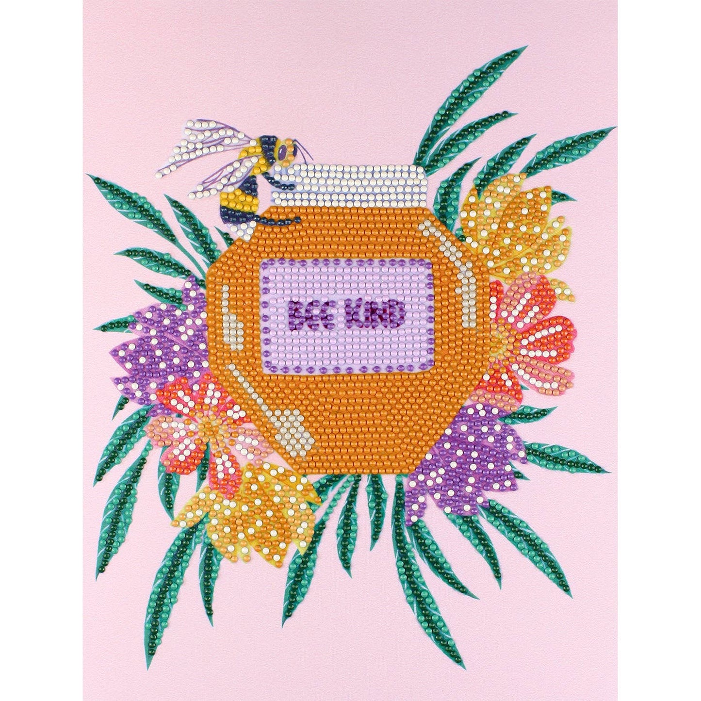 Honey Bee Kind Diamond Painting Kit: 01 Multi