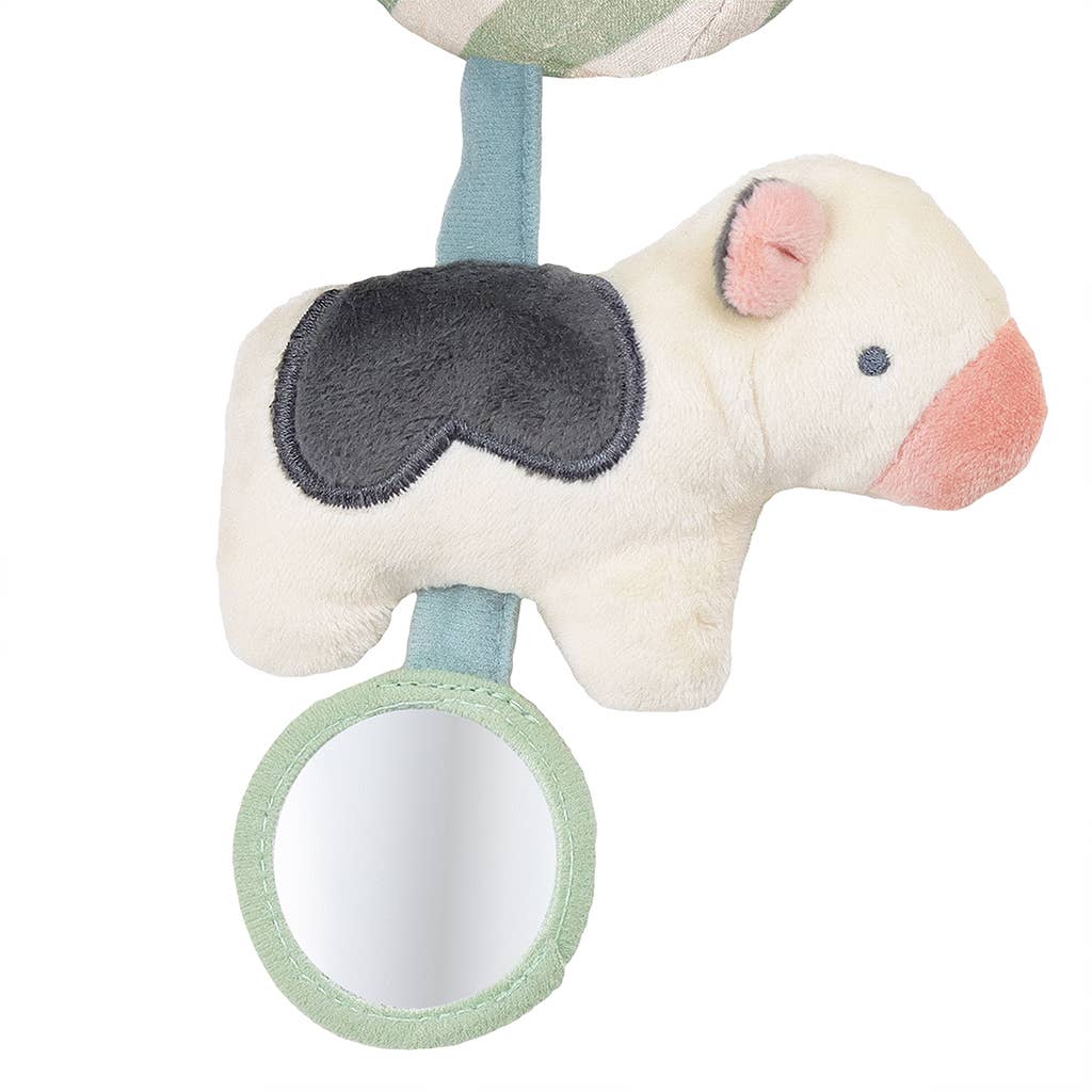 *NEW* Itzy Bitzy Spiral Car Seat Activity Toy: High Contrast