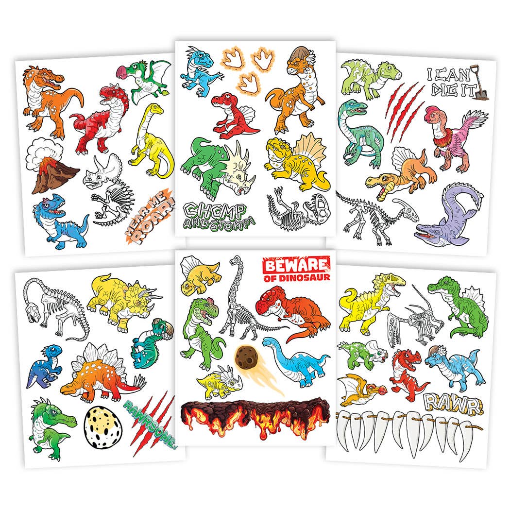 Mighty Dino Tattoo Kit