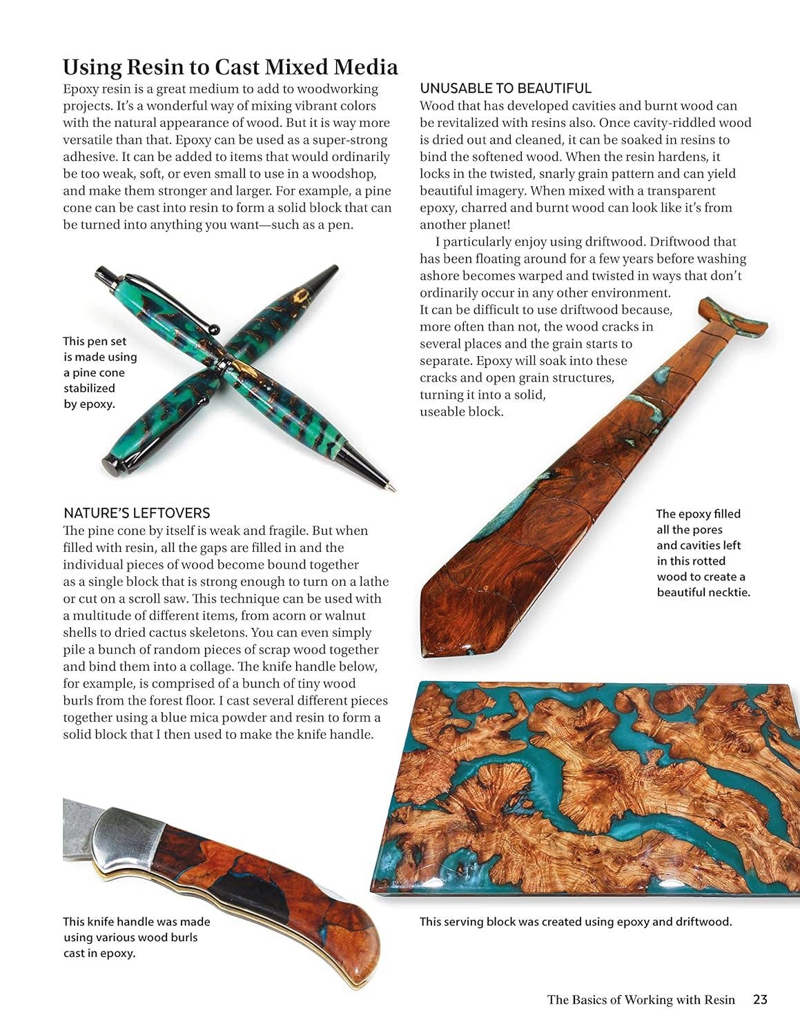 Woodworking With Resin - Tips, Techniques and Projects