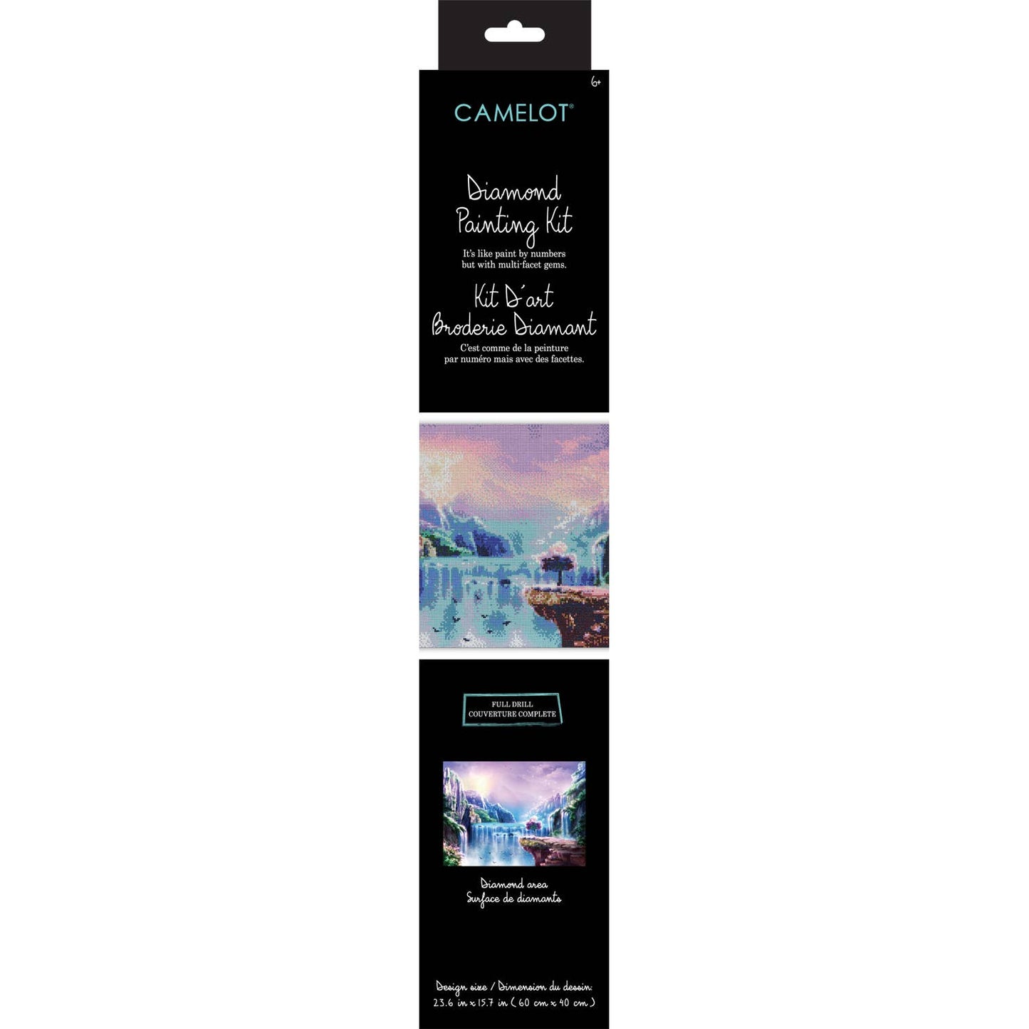 Waterfall Diamond Painting Kit: 01 Multi