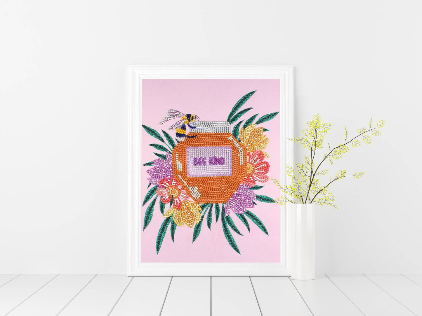 Honey Bee Kind Diamond Painting Kit: 01 Multi